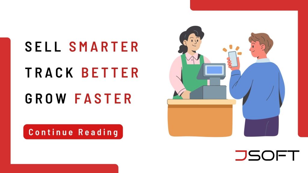 JSOFT-POS-system-cashier-using-a-point-of-sale-terminal-to-serve-a-customer-with-a-mobile-phone-in-a-Sri-Lankan-small-business